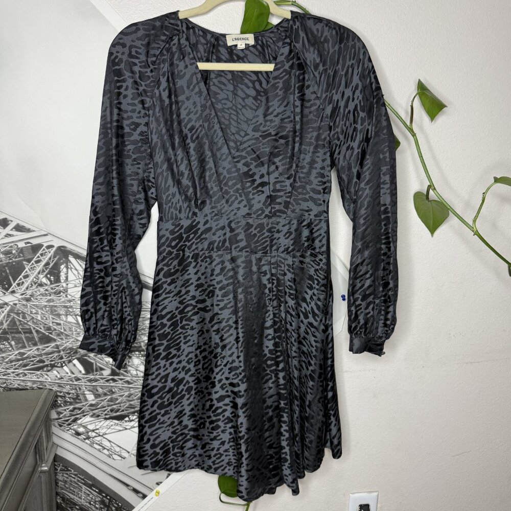 ✨ Stunning L'Agence Animal Print Mini Dress ✨